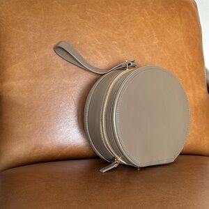 Brand New Zimmermann Hat Box Style Handbag, Seagrass